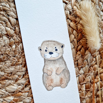 Lesezeichen Otter