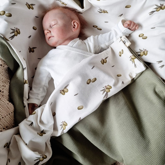 Babydecke "Oliventraum"