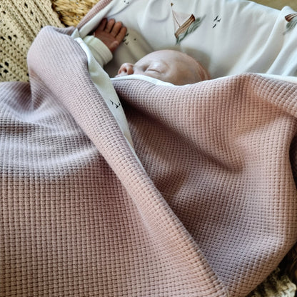 Babydecke "Ahoi!" Mauve